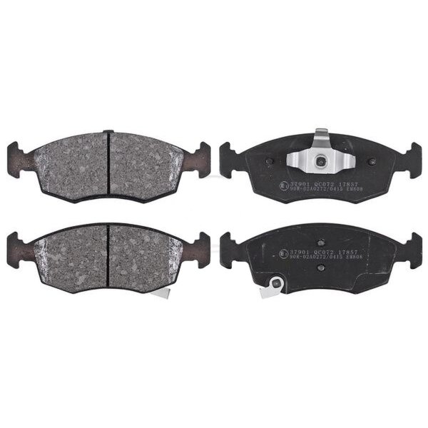 Bremsbelagsatz mit Verschleißwarnung 17,8 mm A.B.S. für u.a. FIAT PANDA