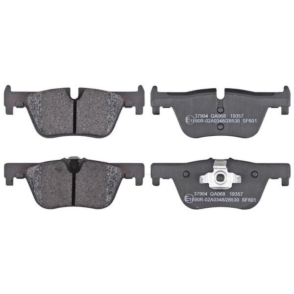 Brake pad set for wear warning indicator 17.3 mm A.B.S. for BMW 1 Series