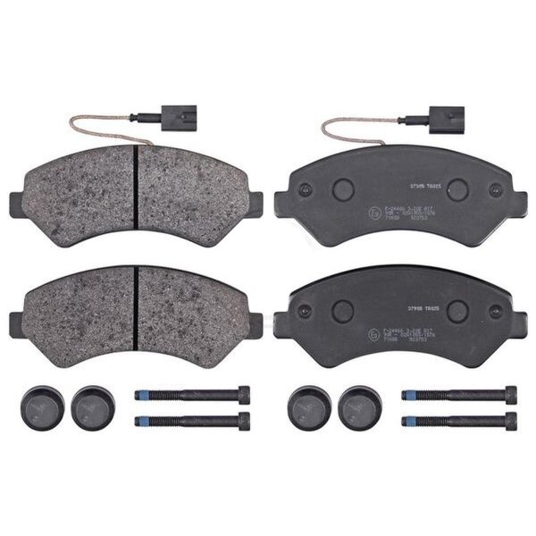 Brake pad set with wear sensor 19 mm A.B.S. for PEUGEOT BOXER and others