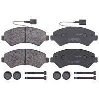 Brake pad set with wear sensor 19 mm A.B.S. for PEUGEOT...