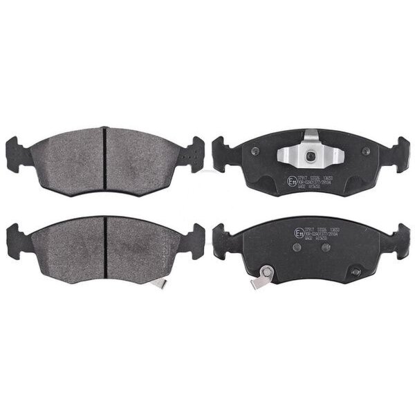 Brake pad set with wear warning 17 mm A.B.S. for FIAT PANDA and others