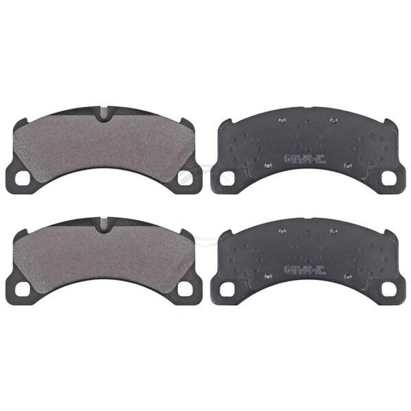 Brake pad set for wear warning indicator 17.1 mm A.B.S. for PORSCHE CAYENNE