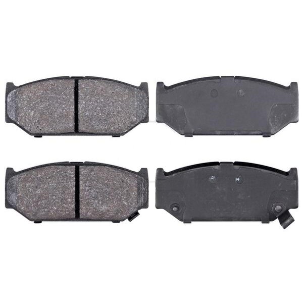 Brake pad set with acoustic wear warning 15 mm A.B.S. for SUZUKI SWIFT