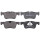 Brake pad set for wear warning indicator 18.2 mm A.B.S. for BMW 1 Series
