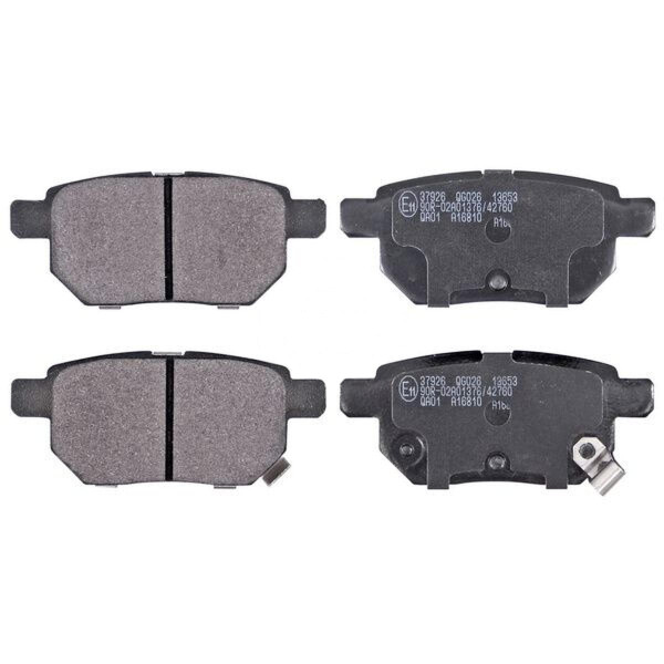 Brake pad set with acoustic wear warning 15 mm A.B.S. for e.g. EVO EVO 3