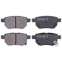 Brake pad set with acoustic wear warning 15 mm A.B.S. for...