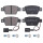 Brake pad set incl. wear warning contact 17.6 mm A.B.S. for FIAT BRAVO