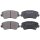 Brake pad set with wear warning 17.8 mm A.B.S. for HYUNDAI i30 and others