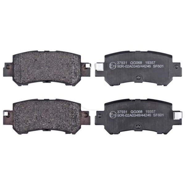 Bremsbelagsatz mit Verschleißwarnung 14,4 mm A.B.S. für u.a. MAZDA CX-5