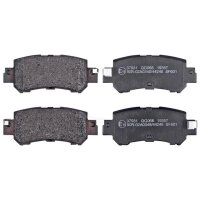 Brake pad set with wear warning 14.4 mm A.B.S. for e.g....