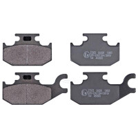 Brake pad set without wear sensor 10.3 mm A.B.S. for...
