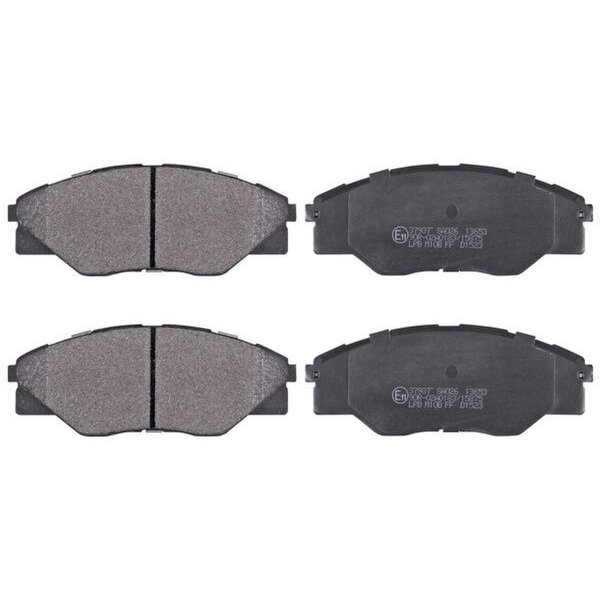 Brake pad set without wear sensor 15.6 mm A.B.S. for TOYOTA HILUX