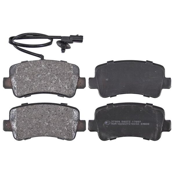 Brake pad set with wear sensor 18.3 mm A.B.S. for e.g. RENAULT MASTER