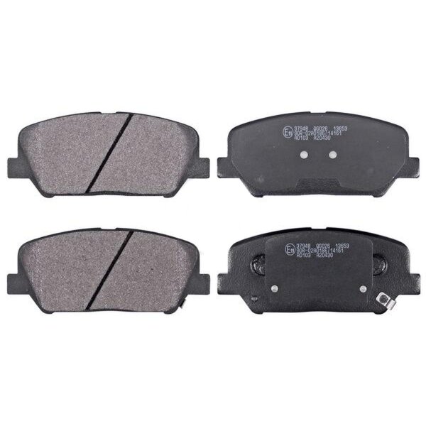 Brake pad set with wear warning 17.6 mm A.B.S. for KIA CEED and others