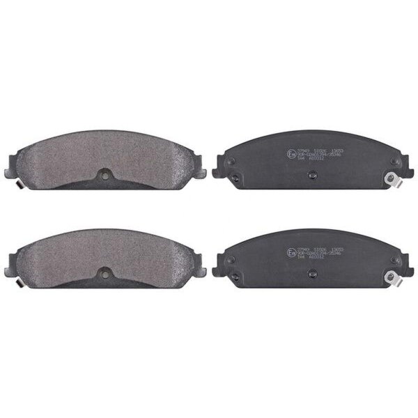 Brake pad set with wear warning 17.2 mm A.B.S. for e.g. LANCIA THEMA