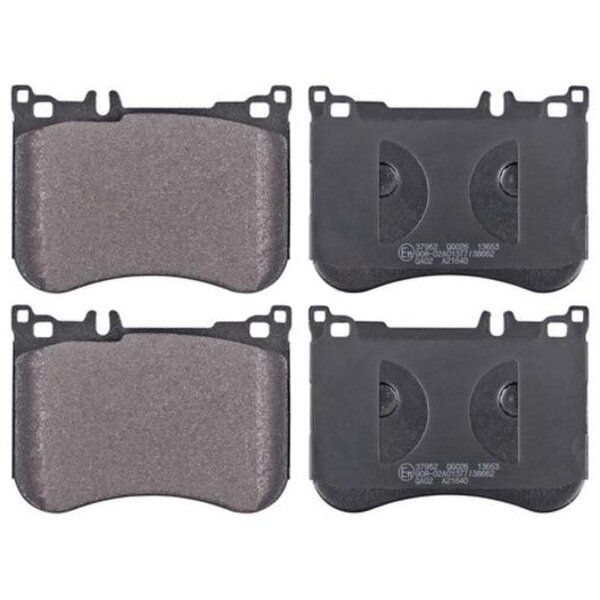 Brake pad set for wear warning indicator 18 mm A.B.S. for MB S-CLASS and others