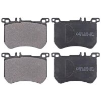 Bremsbelagsatz für Verschleißwarnanzeige 17,6...