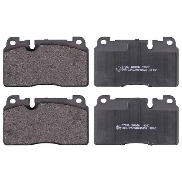 Brake pad set for wear warning indicator 16.5 mm A.B.S. for AUDI A6 and others