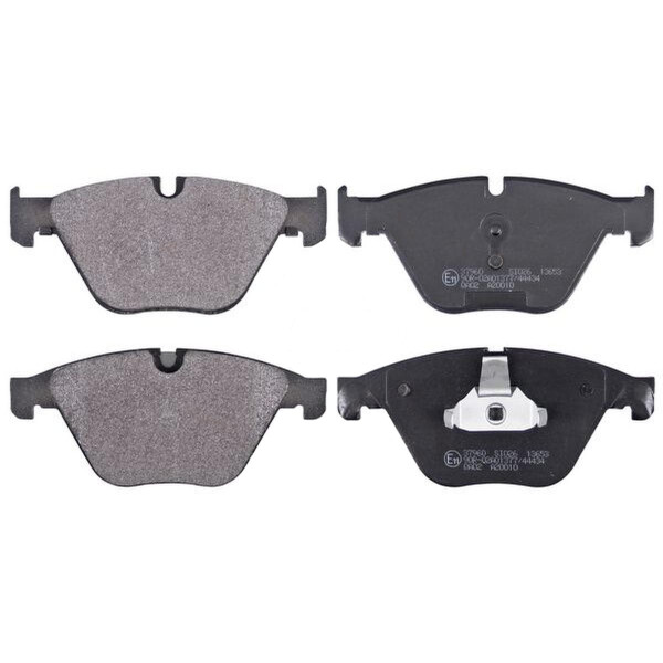 Brake pad set for wear warning indicator 19 mm A.B.S. for BMW 5 Series