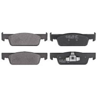 Brake pad set without wear sensor 17.4 mm A.B.S. for e.g....
