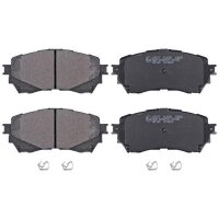 Brake pad set with acoustic wear warning 15.5 mm A.B.S....