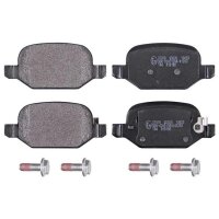Brake pad set with acoustic wear warning 17.1 mm A.B.S....