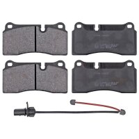 Brake pad set incl. wear warning contact 17.5 mm A.B.S....