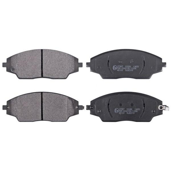 Bremsbelagsatz mit Verschleißwarnung 18 mm A.B.S. für u.a. CHEVROLET AVEO