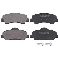 Brake pad set without wear sensor 18.5 mm A.B.S. for...