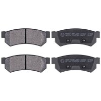 Brake pad set without wear sensor 14.6 mm A.B.S. for...