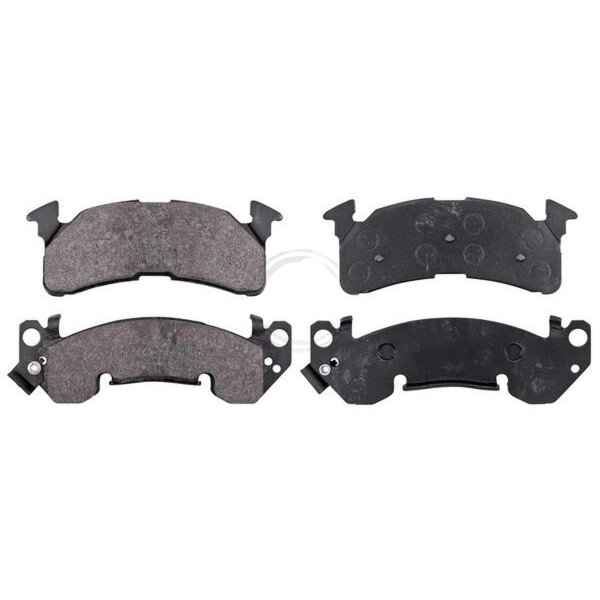 Brake pad set with acoustic wear warning 13.6 mm A.B.S. for CHEVROLET
