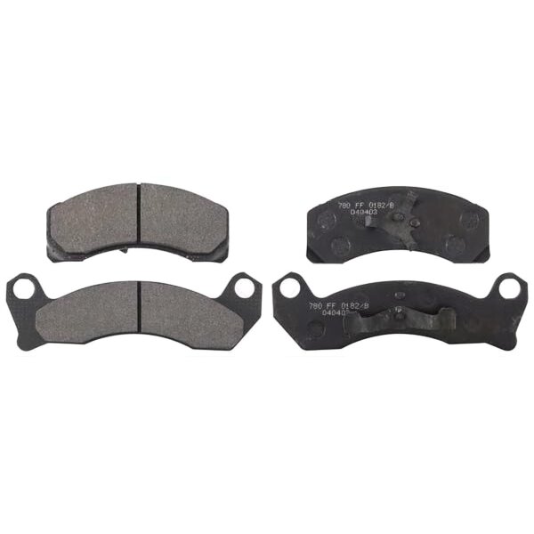 Brake pad set without wear sensor 16.6 mm A.B.S. for FORD and others