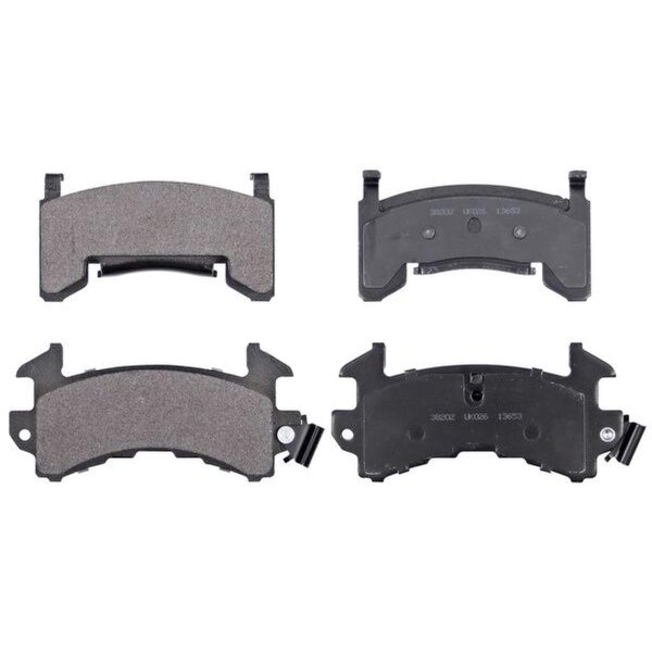 Brake pad set with wear warning 15 mm A.B.S. for CHEVROLET BLAZER and others