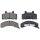 Brake pad set with wear warning 16 mm A.B.S. for BUICK ELECTRA and others