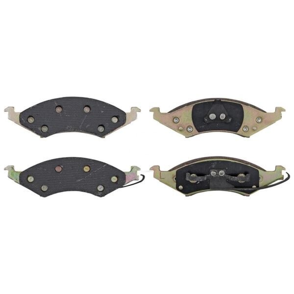 Brake pad set without integrated wear sensor 15 mm A.B.S. for MERCURY and others