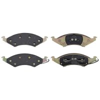 Brake pad set without integrated wear sensor 15 mm A.B.S....