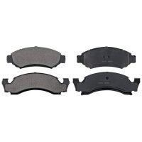 Brake pad set without integrated wear sensor 14.3 mm...