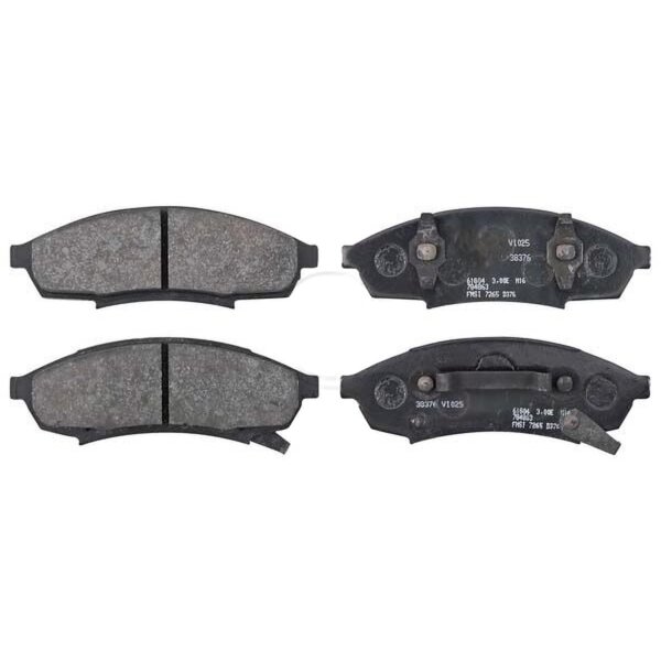Brake pad set with wear warning 17.3 mm A.B.S. for BUICK REGAL and others