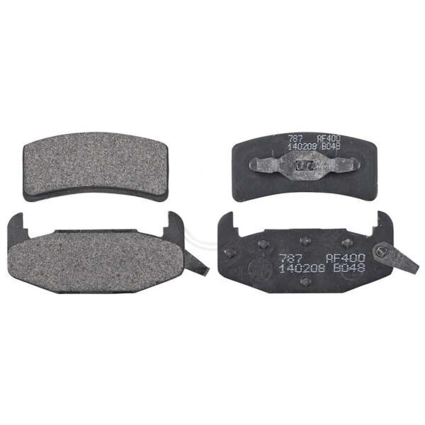 Brake pad set with wear warning 13.8 mm A.B.S. for BUICK REGAL and others