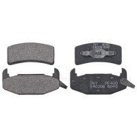 Brake pad set with wear warning 13.8 mm A.B.S. for BUICK...