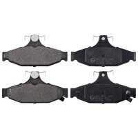 Brake pad set with wear warning 13.5 mm A.B.S. for...