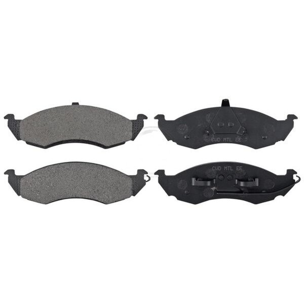 Brake pad set without wear sensor 16.5 mm A.B.S. for CHRYSLER ES and others