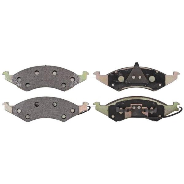 Brake pad set without wear sensor 16.4 mm A.B.S. for FORD and others