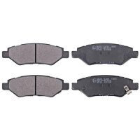 Bremsbelagsatz mit Verschleißwarnung 17 mm A.B.S....