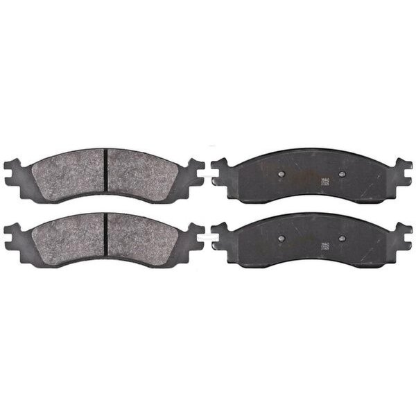 Brake pad set without integrated wear sensor 18.2 mm A.B.S. for FORD