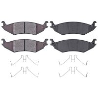 Brake pad set without integrated wear sensor 16.5 mm...