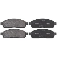 Brake pad set without integrated wear sensor 20.9 mm...