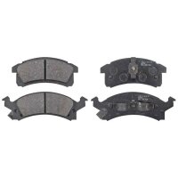 Brake pad set with wear warning 15.4 mm A.B.S. for BUICK...