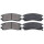 Brake pad set with wear warning 13.4 mm A.B.S. for CHEVROLET ALERO and others