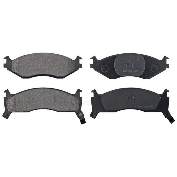 Brake pad set with wear warning 18 mm A.B.S. for CHRYSLER VOYAGER and others